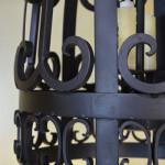 rustic style pendant rustic iron pendant forged iron pendant rustic foyer light scrolled iron pendant