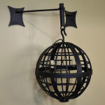 modern exterior sconce rustic modern sconce round wall sconce
